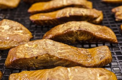Gerookte zalmfilet